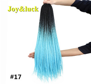 Estensioni dei capelli trecce intrecciate all'uncinetto <span class=keywords><strong>colorate</strong></span> 3S all'ingrosso 24 "22 radici torsione scatola della passione trecce parrucche sintetiche <span class=keywords><strong>colorate</strong></span> <span class=keywords><strong>rosa</strong></span> - Product Image 3