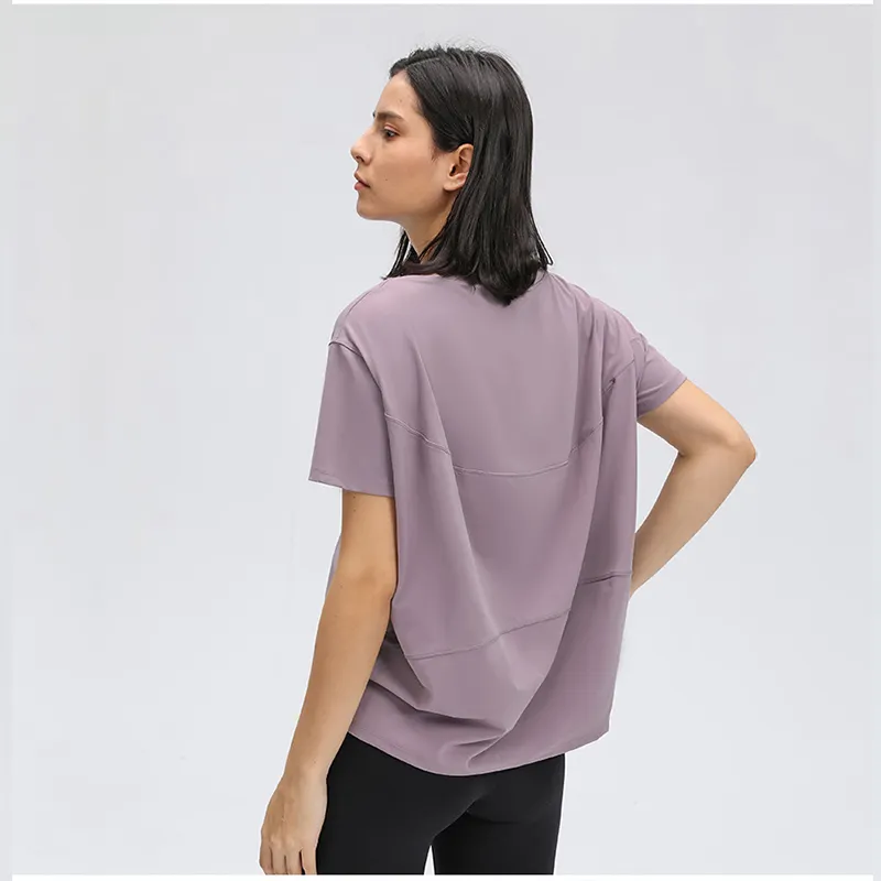 T Shirts Active Wear Women Yoga Soft Shirts Ladies Sports