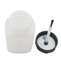 Cepillo de pegamento de 50ML Botella de retoque de plástico vacía