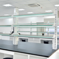 Banc de travail de laboratoire de chimie de biotechnologie, mobilier de laboratoire, table îlot, banc de travail