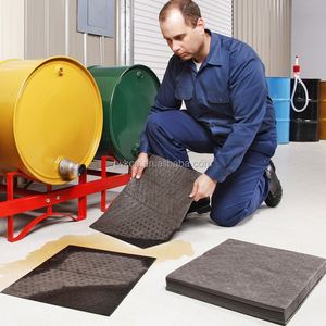 Universal Absorbent <strong>Liquid</strong> Dimpled <strong>Sorbent</strong> Sheet Ecofriendly <strong>Spill</strong> Clean up Meat 200Gsm High Quality Fuel <strong>Pad</strong> - Product Image 6