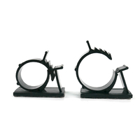 Support d'attache de câble usine directe autocollant mur rond accessoires de câblage organisateur de câble pince de câble de verrouillage