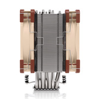 Refroidisseur de processeur NOCTUA NH-U12A avec double ventilateur, compatible avec les plateformes Intel et AMD, sans accessoire d'origine