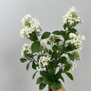 Décoration de la maison artificielle Murraya Paniculata soie Osmanthus branche <span class=keywords><strong>laurier</strong></span> doré soie <span class=keywords><strong>fleur</strong></span> accessoires de tir noël pâques - Product Image 5