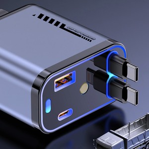 Starry Ambient <b>Light</b> with <b>USB</b> Charging Ports Decorative LED <b>Night</b> <b>Light</b> & Dual-Port Fast Charging Bedroom Desk Car Gift - Product Image 4