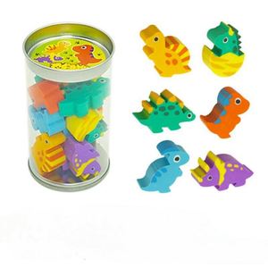 Borrador de Goma con Forma de Dinosaurio, Creativo, Promocional, con Logotipo Personalizado, Regalo para Estudiantes, Mini Dibujo Animado, Bonito, Material Escolar - Product Image 1