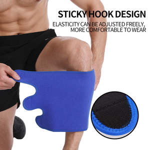 MKAS Attelles de tibia réglables à pression forcée <span class=keywords><strong>Support</strong></span> d'haltérophilie Manchon de compression élastique pour mollet Manchons pour mollet - Product Image 4