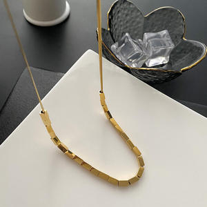 Nuevo Collar con Colgante en Forma de <span class=keywords><strong>Paz</strong></span>, Chapado en Plata de Titanio, con Cadena de Serpiente, Joyería de Zirconia Moderna para Mujer, Ideal para Aniversarios - Product Image 1