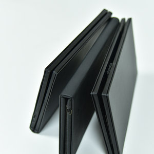 Copertina Menu Illuminata a LED per Ristoranti, Libro Menu in Pelle a Doppia Pagina con Illuminazione <span class=keywords><strong>e</strong></span> Ricarica USB per Bar, Hotel, Fast Food - Product Image 6