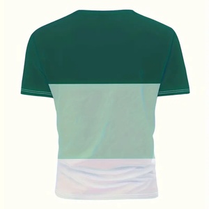 Shorts Sleeve Mens t Shirts <b>Polyester</b> Sublimated Printing Short Sleeve Digital Printing Crew Neck Sports <b>Tshirts</b> for Men - Product Image 5
