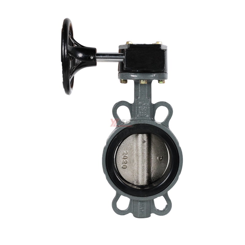YOULI ANSI 150LB нержавеющая сталь 304 316 JIS 10K pn10-16 WCB Watergas масло PTFE EPDM Червячная Шестерня центральный клапан-бабочка