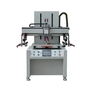 HS-6090S Fábrica fornecimento de alta qualidade plana Silk screen máquina de impressão para pvc filme/Papel/caixa