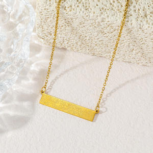 Arabic Muslims Pvd Stainless Steel Fashion Jewelry Pendant <b>Necklaces</b> for <b>Men</b> Women 18K Gold Plated Wholesale 2025 - Product Image 4