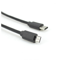 Câble de charge et de données USB 2.0 Micro mâle vers USB-C mâle