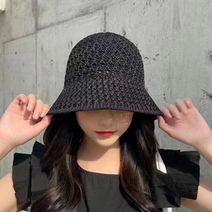 Cappello <span class=keywords><strong>da</strong></span> <span class=keywords><strong>Pescatore</strong></span> Estivo in Stile Coreano in Acrilico, Pieghevole, Traspirante, Anti-UV, Versatile per Donna - Product Image 4