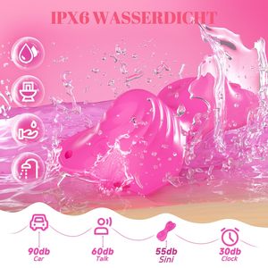 Vibratore a Farfalla con Controllo Remoto App, Stimolatore Clitorideo, Vibratore Portatile da Seduti, Giocattolo Sessuale <span class=keywords><strong>per</strong></span> Donne - Product Image 6