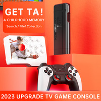 Nouvelle mise à niveau des consoles de jeux vidéo K9 HD 4K Output10000 + jeux rétro avec manette ou manette sans fil 2.4G