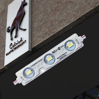 Module LED 12V 1,5W 5730 à injection, 3 puces, pour publicité