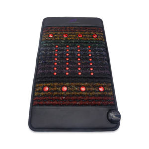 Luxe B85 Mini Formaat Edelsteen PEMF Kristal Chakra Mat Amethist Foton Rood Licht Therapie Infrarood <span class=keywords><strong>Massage</strong></span> Matras - Product Image 6