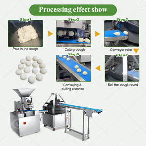 Divisora y Boleadora de Masa Automática para Panaderías, Máquina Divisora y Boleadora de Masa de 800 g - Product Image 5