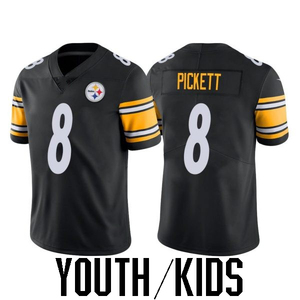 Juvenil/infantil 8 Kenny Pickett 22 najee Harris 90 T. <span class=keywords><strong>J.</strong></span> Jersey de fútbol Watt cosido - Product Image 1