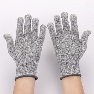 Résistant aux coupures travail Anti coupure alimentaire gants cuisine poignée poisson gant gants de sécurité coupe 5 huîtres écaillage filet de poisson - Product Image 2