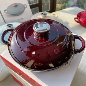 Casserole multifonction en fonte émaillée vintage <span class=keywords><strong>Smeg</strong></span> 5,5 L avec couvercle, 26 cm, 2 poignées, pour 4-6 personnes, compatible gaz - Product Image 3