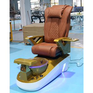 เก้าอี้นวดเท้าปรับระดับได้สำหรับร้านทำเล็บมือเล็บเท้าแบบหรูหราสำหรับสปาและสปาแบบมืออาชีพ - Product Image 4