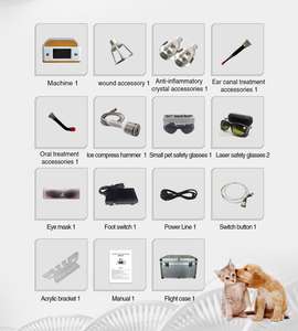 Diskon terapi fisik hewan, mesin <span class=keywords><strong>laser</strong></span> dioda 980nm untuk kucing dan anjing - Product Image 4