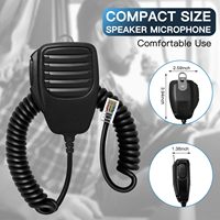 Microphone portable de remplacement HM-118 HM-118N à 8 broches pour radio mobile IC 2200H 2300H 2730 2800 V8000