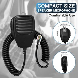 Micrófono de mano de repuesto HM-118 HM-118N de 8 pines para radios móviles IC 2200H 2300H 2730 2800 V8000, micrófono de altavoz portátil - Product Image 4