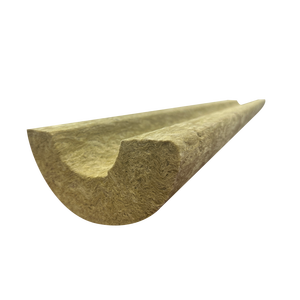 Isolation de tuyaux en laine de roche, densité <span class=keywords><strong>100</strong></span> kg/m³, épaisseur 50 mm, diamètre 1/4'', avec feuille d'aluminium FSK - Product Image 2