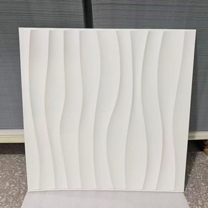 Pannelli Decorativi 3D in PVC Bianco Ondulato per Interni e Soffitti, Vendita all'Ingrosso al Miglior Prezzo - Product Image 1