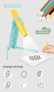 ชุดของเล่นปริศนาสำหรับเด็กอายุ<span class=keywords><strong>3</strong></span> + ปีชุดของเล่นวาดรูปผลไม้ fivestar 6รูปแบบ - Product Image 3