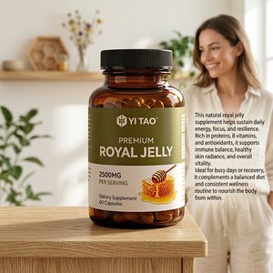 Marca Privada/OEM/ODM, Cápsulas de Jalea Real 2500MG, Energía Natural, Suplemento para el Apoyo Inmunitario, Calidad Premium, 60 Cápsulas - Product Image 4