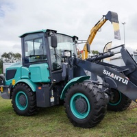 LE20-X5 Shantui 2-Tonnen Batterie-Elektrischer Kompakt-Radlader Vollhydraulische PLC-Steuerung Neue Energie Baumaschine
