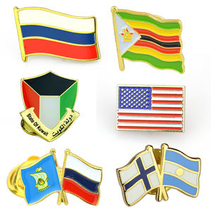 Broche de Metal Esmaltado con Diseño de Corazón, Estilo Arcoíris, Antiguo, Moderno y Lindo, Personalizado - Product Image 2