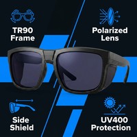 Lunettes de soleil pour hommes, lunettes de sport, lunettes de cyclisme, lunettes de course pour hommes, lunettes de soleil de sport pour vélo, lunettes de soleil d'extérieur