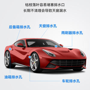 Limpiador de orificios de drenaje para coche, cepillo flexible de metal para tuberías de techo solar, herramienta de desobstrucción de refrigeradores - Product Image 4