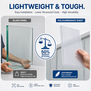 Lastra Alveolare <span class=keywords><strong>in</strong></span> <span class=keywords><strong>Policarbonato</strong></span> 6mm Grigia con Rivestimento UV 50-100 Micrometri <span class=keywords><strong>per</strong></span> <span class=keywords><strong>Coperture</strong></span> Esterne, Balconi, Corridoi, <span class=keywords><strong>Verande</strong></span> e Tetti Impermeabili - Product Image 1