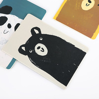 Cahier de notes à couverture souple imprimé personnalisé au format A4 A5 A6 Cahier d'exercices mignon avec reliure à coudre Papeterie à vendre