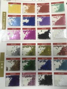 Paillettes en gros en forme de cœur mélangées et épaisses pour la décoration des ongles - Product Image 6