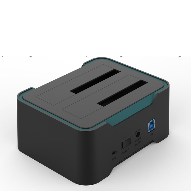 Wholesale Hard Drive External HDD Enclosure 2.5 3.5-Inch HDD SSD MAX 16TB Dual Bay External Hard Drive Docking Station OTN-UHD6