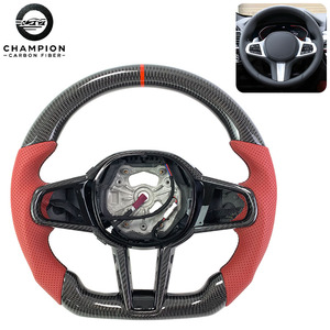 Volante deportivo de fibra de carbono para BMW M3 M4 M5 G80 G81 G30 G32 G34 G36 G20 G22 G23 G26 2024 2025 accesorios de coche Interior - Product Image 1