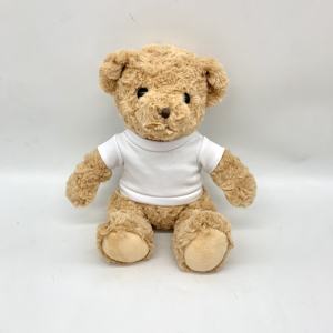Logo personalizzato orsacchiotto peluche giocattolo personalizzato peluche orsacchiotto di peluche giocattolo con camicia cartone animato farcito animale orso decorazione - Product Image 6