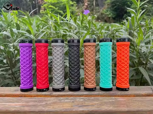 Housse de poignée de vélo de montagne Poignée en silicone Poignée de vélo MTB Poignée de guidon Poignée de vélo en silicone - Product Image 2