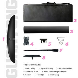 Hydrofoil en carbone haute performance HPS 1050 pour vent léger, Wingfoil, Surf Foil, Pumping Downwind, Fast Lift Glide, équipement de sports nautiques - Product Image 3