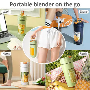 P2060R Nouveauté Blender portable 600ML Rechargeable sans fil USB Mixeur à fruits Smoothie Juicer Blende - Product Image 3