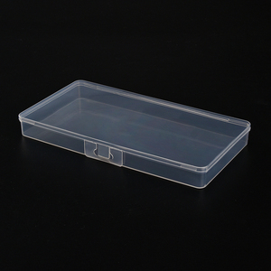 2024 thiết kế mới trong suốt bản lề hộp nhựa tái chế Vật liệu mặt Kem Lotion Kem mắt son môi nước hoa tinh dầu - Product Image 5