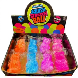 Jouets sensoriels anti-stress en TPR souple en forme d'ours assis mignons de l'usine HAPU, à rebond lent, unisexe, à partir de 14 ans, très demandés - Product Image 3